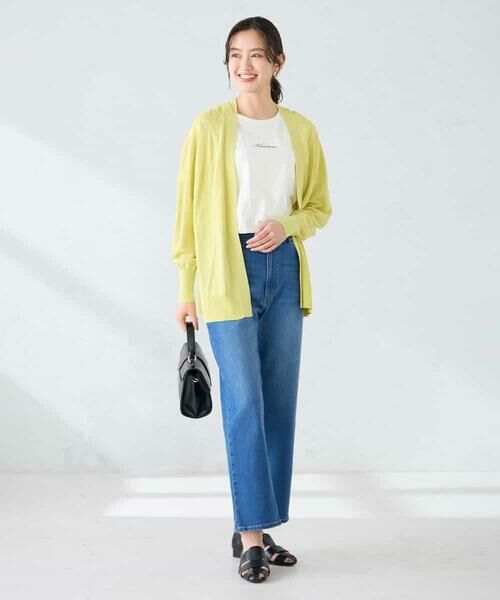 a.v.v / アー・ヴェ・ヴェ カーディガン・ボレロ | 【UVカット/接触冷感】さらさらタッチトッパーカーディガン | 詳細4