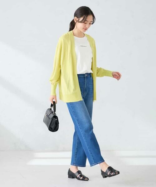 a.v.v / アー・ヴェ・ヴェ カーディガン・ボレロ | 【UVカット/接触冷感】さらさらタッチトッパーカーディガン | 詳細5