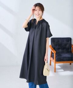 a.v.v / アー・ヴェ・ヴェ ロング・マキシ丈ワンピース | 【洗える】スキッパーワンピース