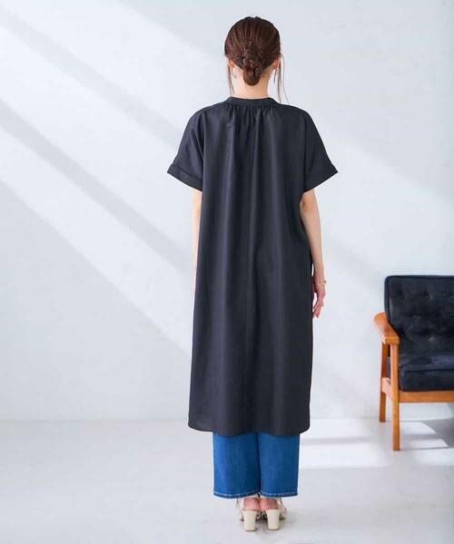 a.v.v / アー・ヴェ・ヴェ ロング・マキシ丈ワンピース | 【洗える】スキッパーワンピース | 詳細12