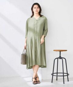 a.v.v / アー・ヴェ・ヴェ ロング・マキシ丈ワンピース | カラーレスシャツワンピース