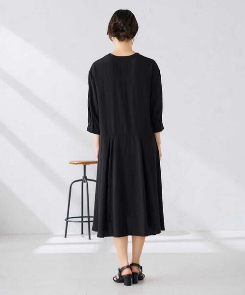 a.v.v / アー・ヴェ・ヴェ ロング・マキシ丈ワンピース | カラーレスシャツワンピース | 詳細5