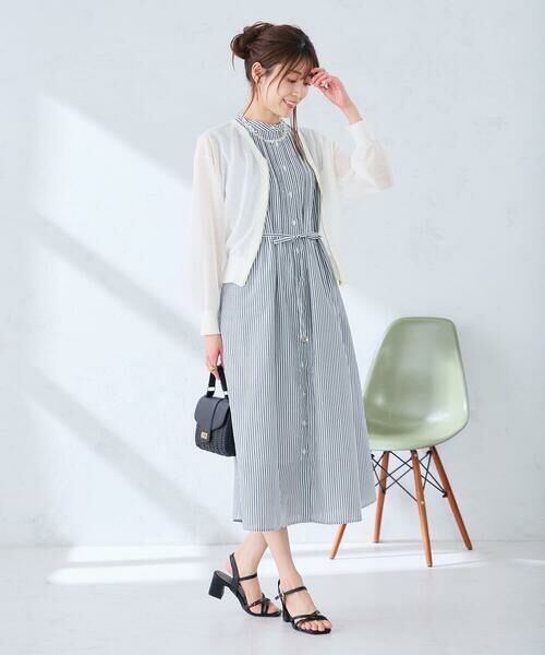 a.v.v / アー・ヴェ・ヴェ ロング・マキシ丈ワンピース | フレアシャツワンピース | 詳細13