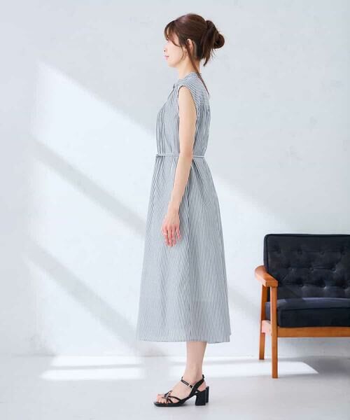 a.v.v / アー・ヴェ・ヴェ ロング・マキシ丈ワンピース | フレアシャツワンピース | 詳細20