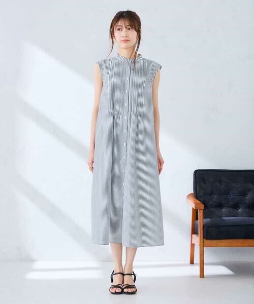 a.v.v / アー・ヴェ・ヴェ ロング・マキシ丈ワンピース | フレアシャツワンピース | 詳細22