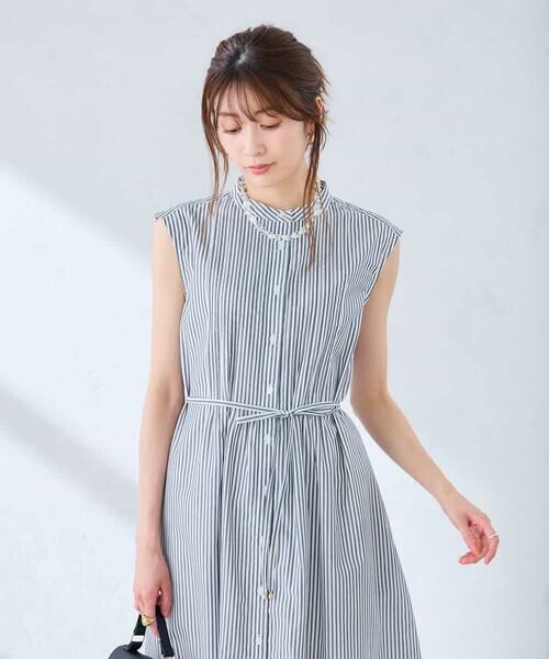 a.v.v / アー・ヴェ・ヴェ ロング・マキシ丈ワンピース | フレアシャツワンピース | 詳細3