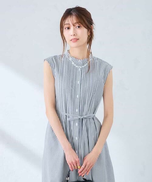 a.v.v / アー・ヴェ・ヴェ ロング・マキシ丈ワンピース | フレアシャツワンピース | 詳細4