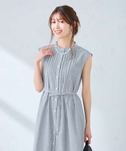 a.v.v / アー・ヴェ・ヴェ ロング・マキシ丈ワンピース | フレアシャツワンピース | 詳細5