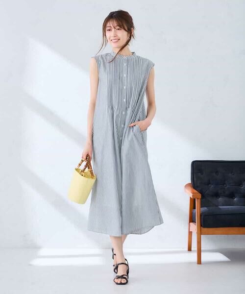 a.v.v / アー・ヴェ・ヴェ ロング・マキシ丈ワンピース | フレアシャツワンピース | 詳細6