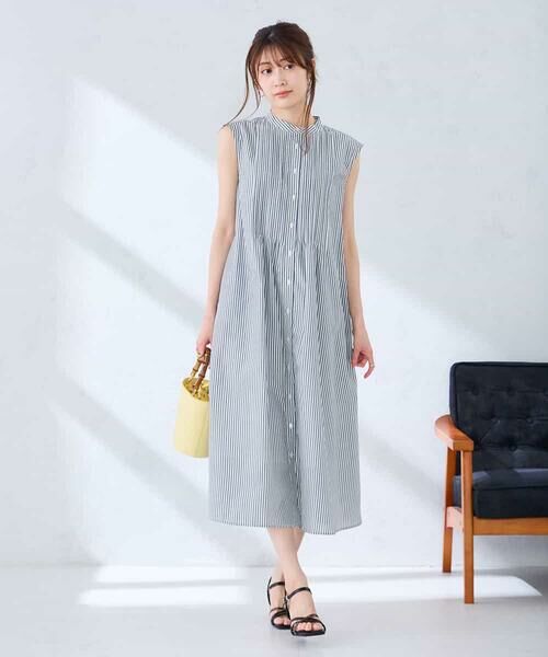 a.v.v / アー・ヴェ・ヴェ ロング・マキシ丈ワンピース | フレアシャツワンピース | 詳細9