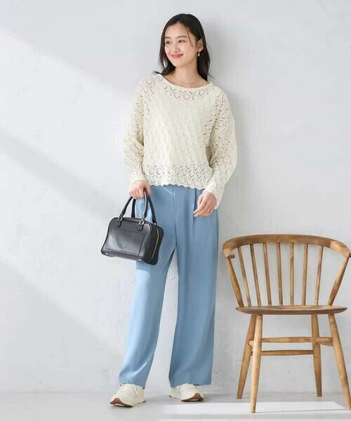 a.v.v / アー・ヴェ・ヴェ ニット・セーター | 透かし編みニットプルオーバー | 詳細5