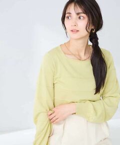 a.v.v / アー・ヴェ・ヴェ ニット・セーター | 【洗える/UVカット】タックボーダースクエアニット