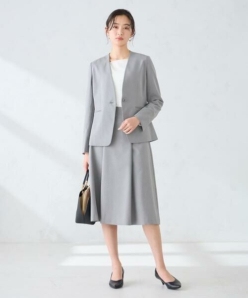 a.v.v / アー・ヴェ・ヴェ ニット・セーター | 【洗える/UVカット】タックボーダースクエアニット | 詳細2