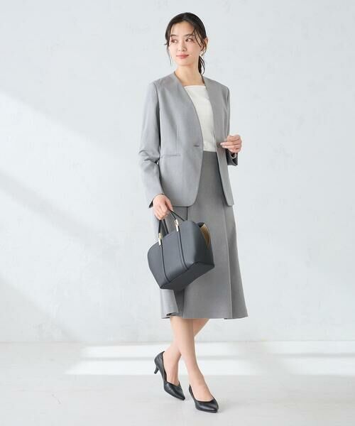 a.v.v / アー・ヴェ・ヴェ ニット・セーター | 【洗える/UVカット】タックボーダースクエアニット | 詳細3