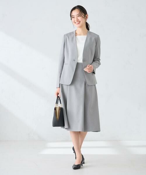 a.v.v / アー・ヴェ・ヴェ ニット・セーター | 【洗える/UVカット】タックボーダースクエアニット | 詳細4