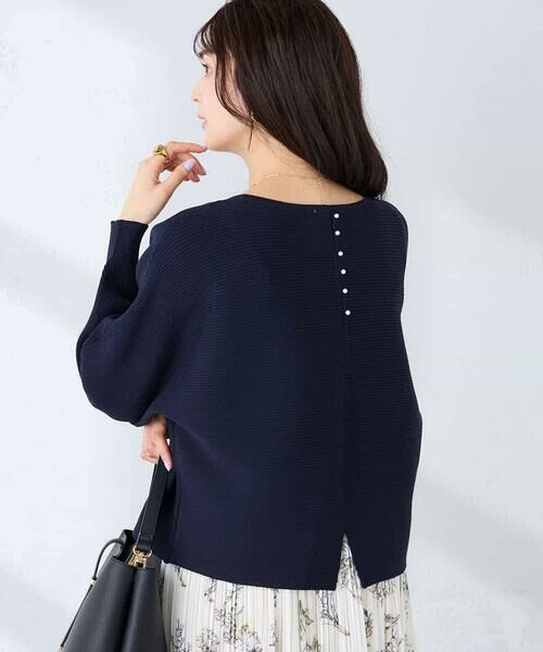 a.v.v / アー・ヴェ・ヴェ ニット・セーター | バックパールニット | 詳細16