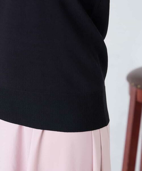 a.v.v / アー・ヴェ・ヴェ ニット・セーター | プリーツスリーブサマーニット【接触冷感/UVカット】 | 詳細19