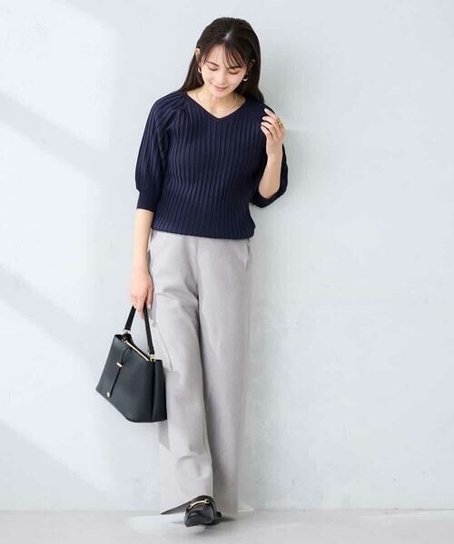 a.v.v / アー・ヴェ・ヴェ ニット・セーター | プリーツライクサマーニット | 詳細10