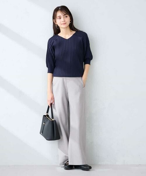 a.v.v / アー・ヴェ・ヴェ ニット・セーター | プリーツライクサマーニット | 詳細11