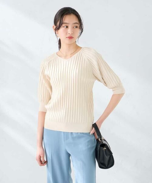 a.v.v / アー・ヴェ・ヴェ ニット・セーター | プリーツライクサマーニット | 詳細13