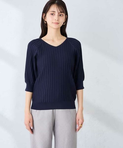 a.v.v / アー・ヴェ・ヴェ ニット・セーター | プリーツライクサマーニット | 詳細18
