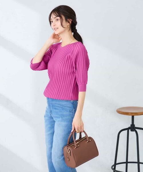 a.v.v / アー・ヴェ・ヴェ ニット・セーター | プリーツライクサマーニット | 詳細2