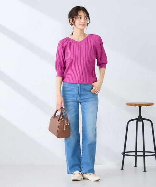 a.v.v / アー・ヴェ・ヴェ ニット・セーター | プリーツライクサマーニット | 詳細3