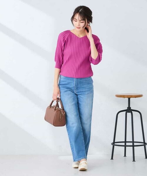 a.v.v / アー・ヴェ・ヴェ ニット・セーター | プリーツライクサマーニット | 詳細5