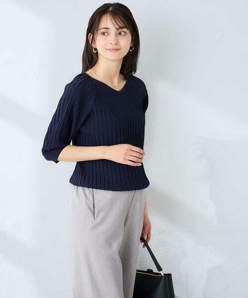a.v.v / アー・ヴェ・ヴェ ニット・セーター | プリーツライクサマーニット | 詳細7