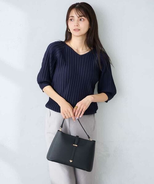 a.v.v / アー・ヴェ・ヴェ ニット・セーター | プリーツライクサマーニット | 詳細8