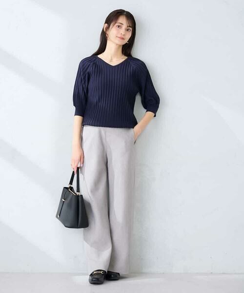 a.v.v / アー・ヴェ・ヴェ ニット・セーター | プリーツライクサマーニット | 詳細9