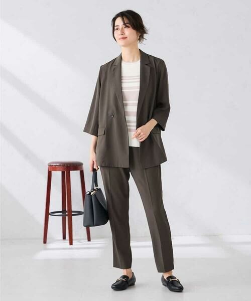 a.v.v / アー・ヴェ・ヴェ ニット・セーター | ハーフスリーブクルーネックサマーニット【洗える/接触冷感/UVカット】 | 詳細19