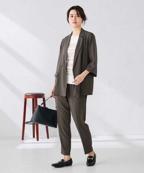 a.v.v / アー・ヴェ・ヴェ ニット・セーター | ハーフスリーブクルーネックサマーニット【洗える/接触冷感/UVカット】 | 詳細20