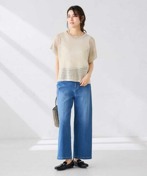 a.v.v / アー・ヴェ・ヴェ ニット・セーター | ラメ混メッシュニット | 詳細17