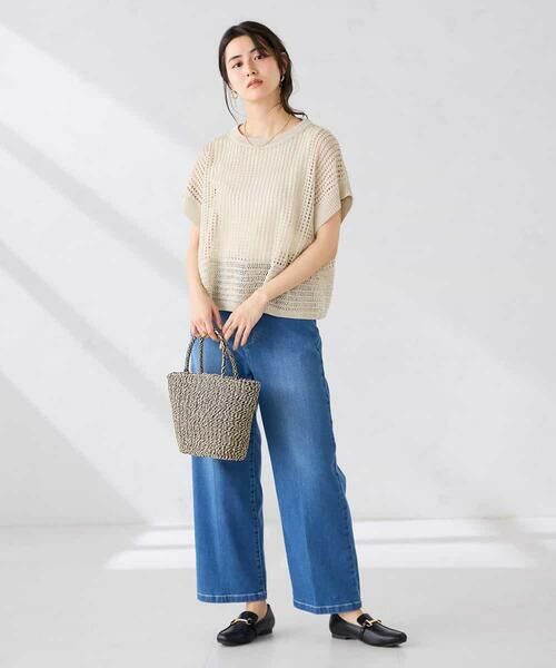 a.v.v / アー・ヴェ・ヴェ ニット・セーター | ラメ混メッシュニット | 詳細18