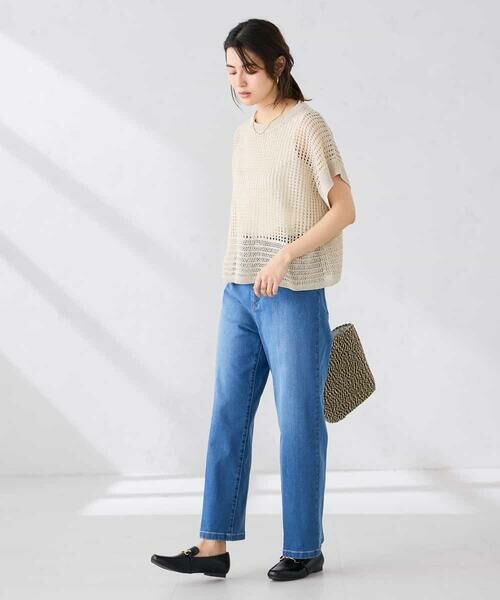 a.v.v / アー・ヴェ・ヴェ ニット・セーター | ラメ混メッシュニット | 詳細19