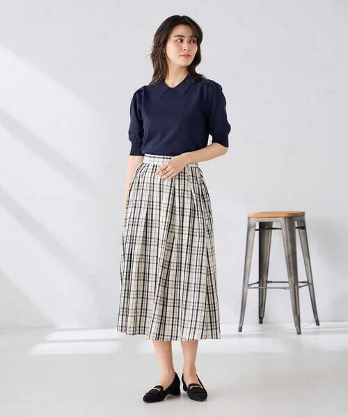 a.v.v / アー・ヴェ・ヴェ ニット・セーター | 襟付きサマーニット | 詳細11