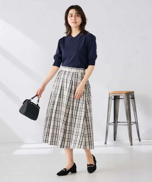 a.v.v / アー・ヴェ・ヴェ ニット・セーター | 襟付きサマーニット | 詳細12