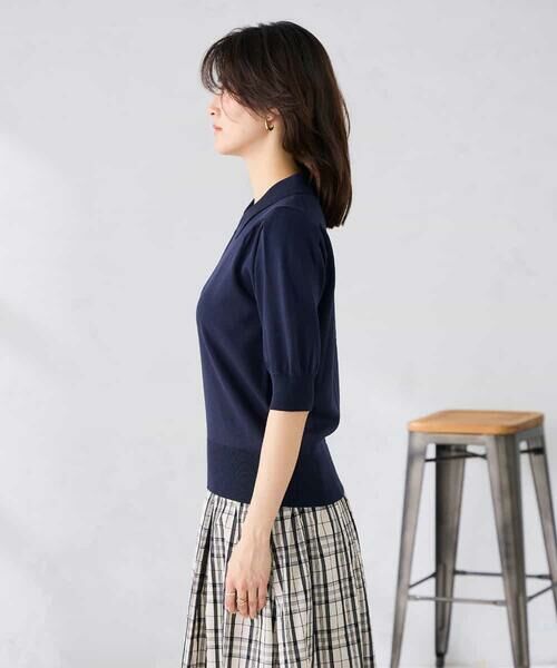 a.v.v / アー・ヴェ・ヴェ ニット・セーター | 襟付きサマーニット | 詳細15