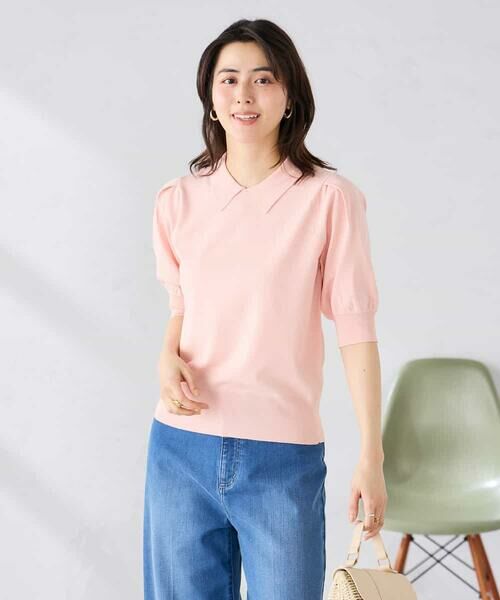 a.v.v / アー・ヴェ・ヴェ ニット・セーター | 襟付きサマーニット | 詳細2