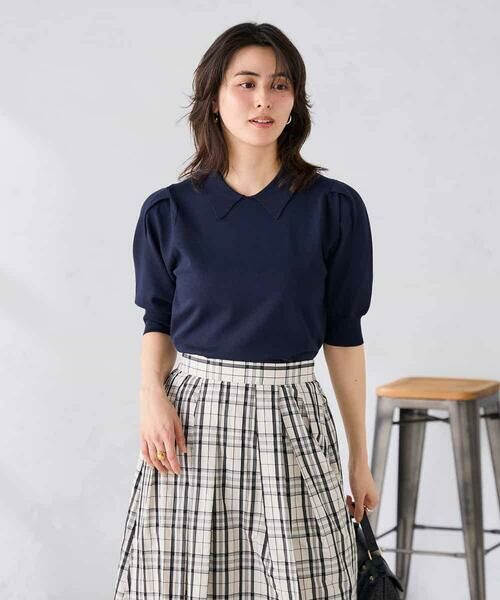 a.v.v / アー・ヴェ・ヴェ ニット・セーター | 襟付きサマーニット | 詳細8