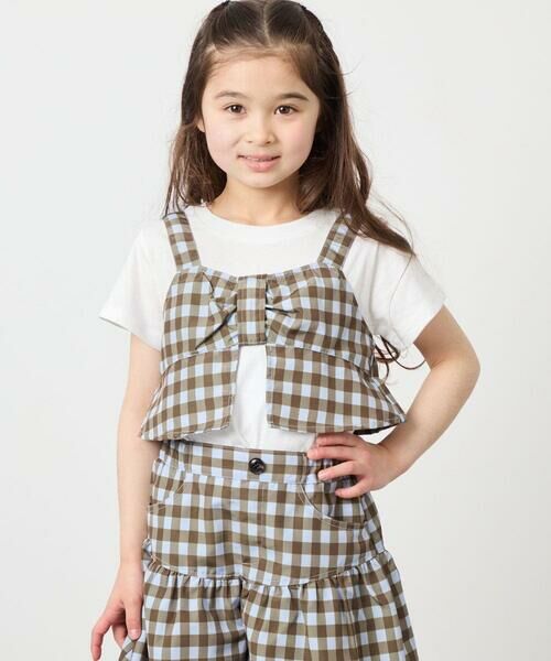 a.v.v / アー・ヴェ・ヴェ ロング・マキシ丈スカート | 【洗濯機で洗える】ギンガムチェック柄ナロースカート | 詳細21