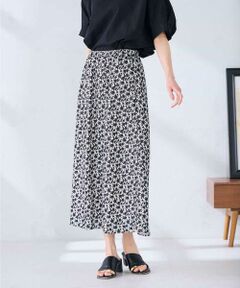 a.v.v / アー・ヴェ・ヴェ ロング・マキシ丈スカート | ソフトマーメイドサテンスカート【マシンウォッシャブル】
