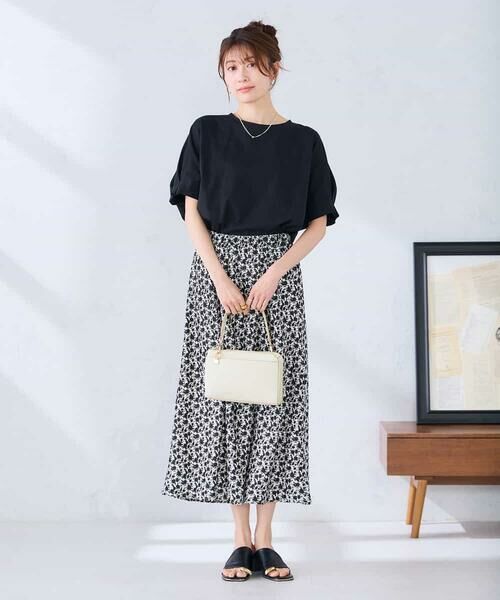 a.v.v / アー・ヴェ・ヴェ ロング・マキシ丈スカート | ソフトマーメイドサテンスカート【マシンウォッシャブル】 | 詳細19