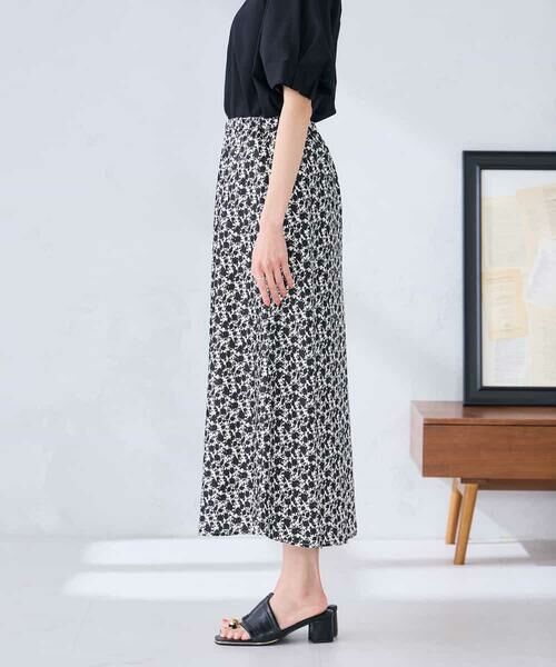 a.v.v / アー・ヴェ・ヴェ ロング・マキシ丈スカート | ソフトマーメイドサテンスカート【マシンウォッシャブル】 | 詳細23