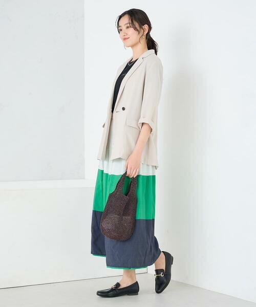 a.v.v / アー・ヴェ・ヴェ テーラードジャケット | ［支持率NO.1/接触冷感/速乾/UVカット/イージーケア］ハーフスリーブダブルジャケット | 詳細13