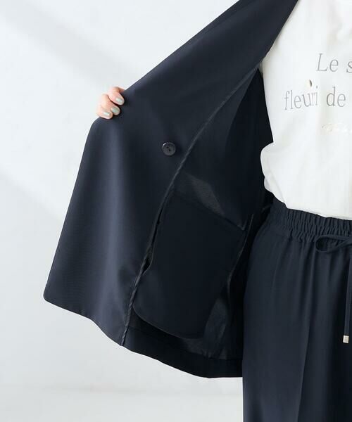 a.v.v / アー・ヴェ・ヴェ テーラードジャケット | ［支持率NO.1/接触冷感/速乾/UVカット/イージーケア］ハーフスリーブダブルジャケット | 詳細22