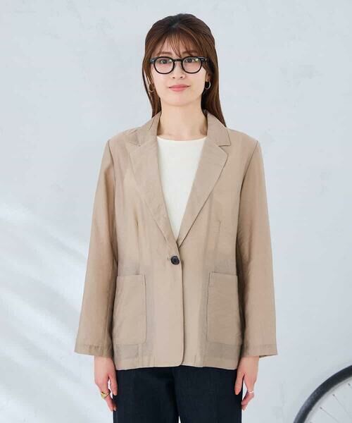 a.v.v / アー・ヴェ・ヴェ テーラードジャケット | シアーシングルジャケット | 詳細7