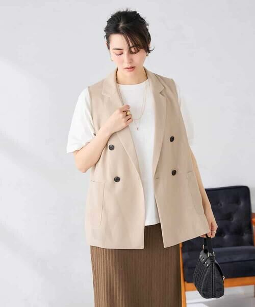 a.v.v / アー・ヴェ・ヴェ テーラードジャケット | シアーダブルジレ | 詳細1