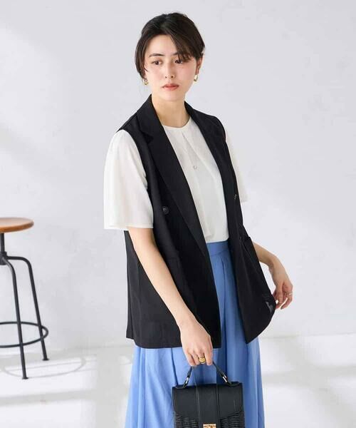 a.v.v / アー・ヴェ・ヴェ テーラードジャケット | シアーダブルジレ | 詳細6